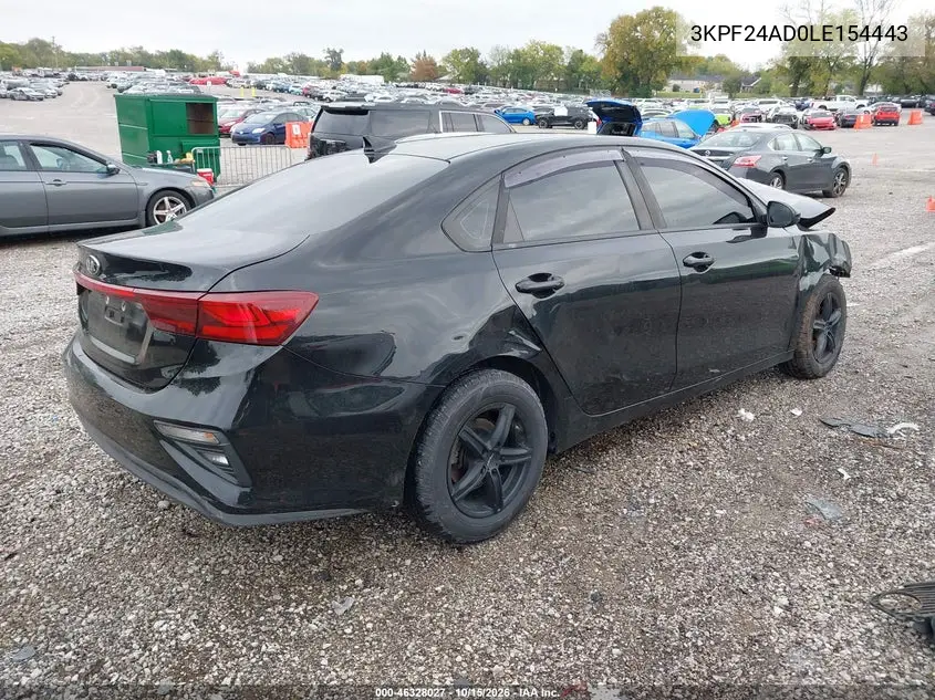2020 KIA FORTE VIN 3KPF24AD0LE154443 — фото 4