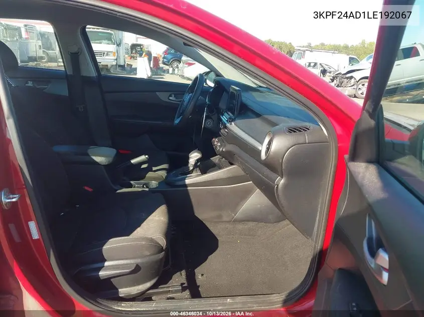 2020 KIA FORTE VIN 3KPF24AD1LE192067 — фото 5