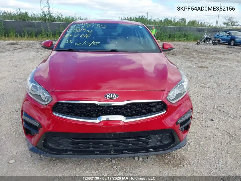 2021 KIA FORTE VIN 3KPF54AD0ME352156 — фото 10