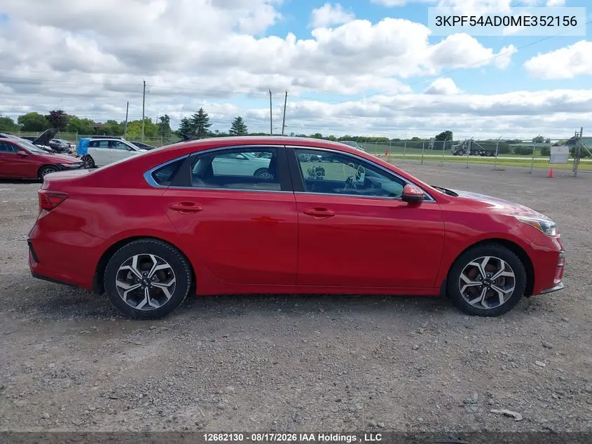 2021 KIA FORTE VIN 3KPF54AD0ME352156 — фото 11