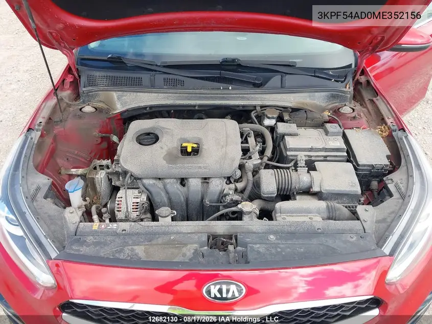 2021 KIA FORTE VIN 3KPF54AD0ME352156 — фото 9