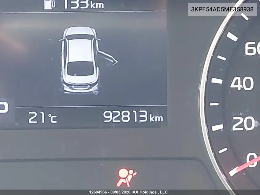 2021 KIA FORTE VIN 3KPF54AD5ME358938 — фото 15