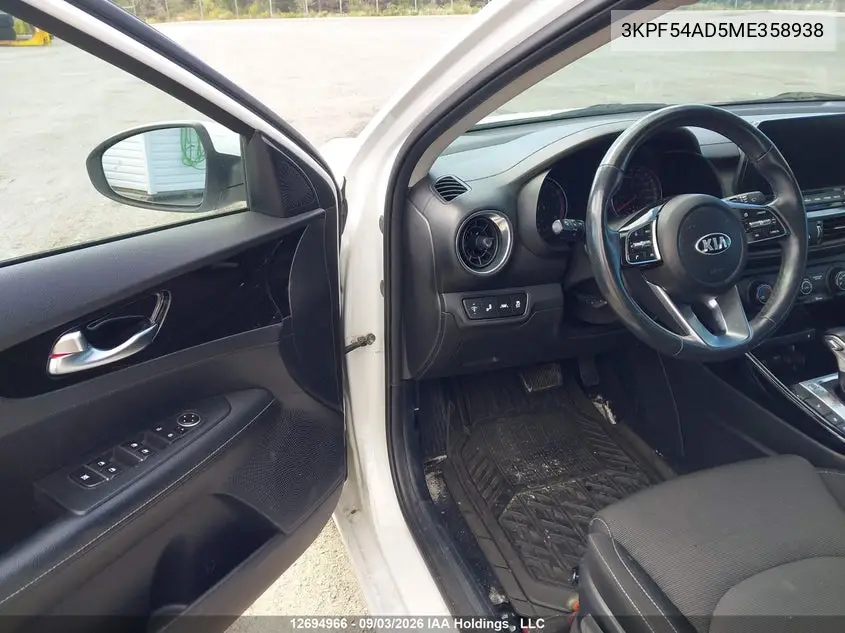 2021 KIA FORTE VIN 3KPF54AD5ME358938 — фото 20