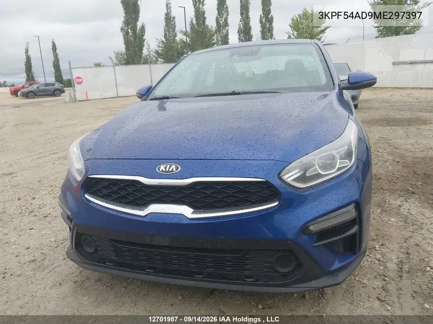 2021 KIA FORTE VIN 3KPF54AD9ME297397 — фото 11
