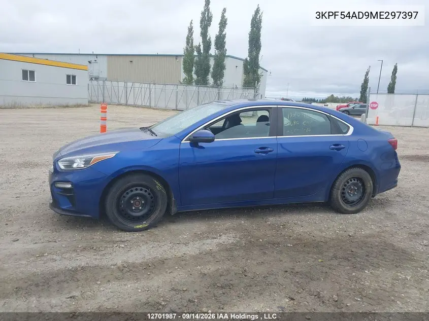 2021 KIA FORTE VIN 3KPF54AD9ME297397 — фото 13