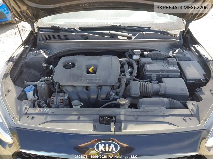 2021 KIA FORTE VIN 3KPF54AD0ME352206 — фото 10