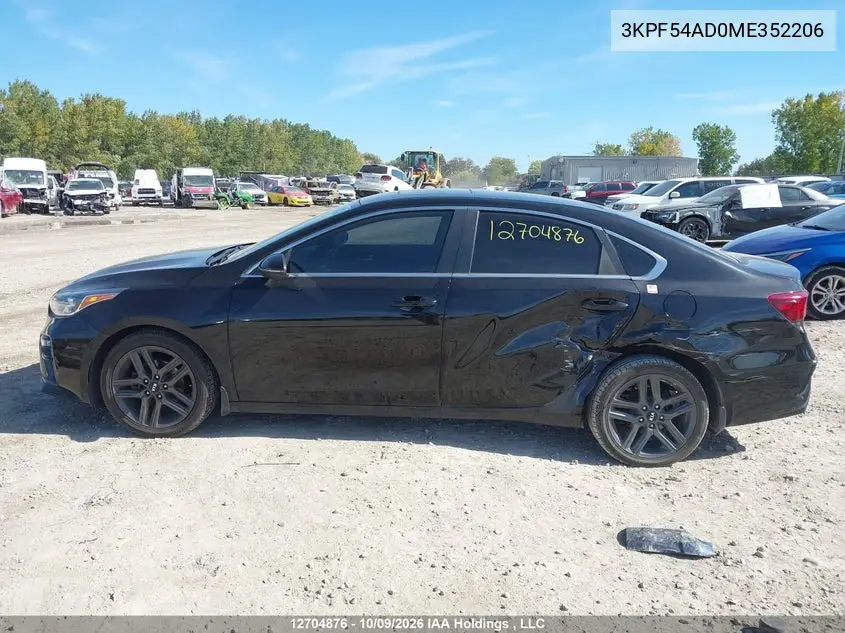 2021 KIA FORTE VIN 3KPF54AD0ME352206 — фото 14