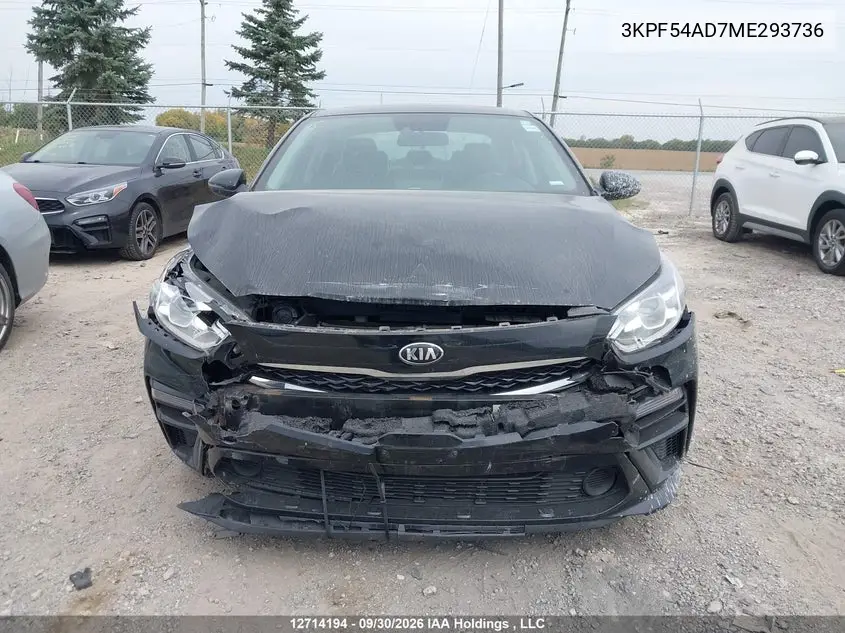 2021 KIA FORTE VIN 3KPF54AD7ME293736 — фото 12