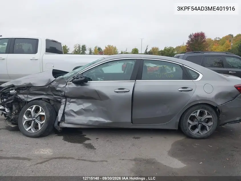 2021 KIA FORTE VIN 3KPF54AD3ME401916 — фото 15
