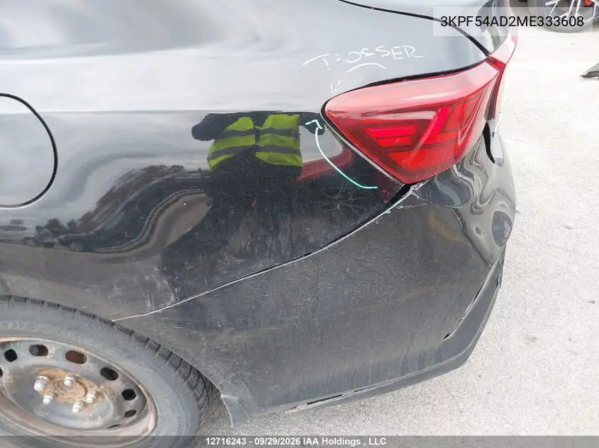 2021 KIA FORTE VIN 3KPF54AD2ME333608 — фото 20