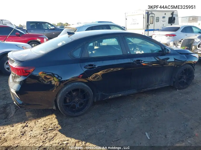 2021 KIA FORTE VIN 3KPF44AC5ME325951 — фото 14