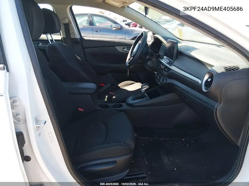 2021 KIA FORTE VIN 3KPF24AD9ME405686 — фото 5