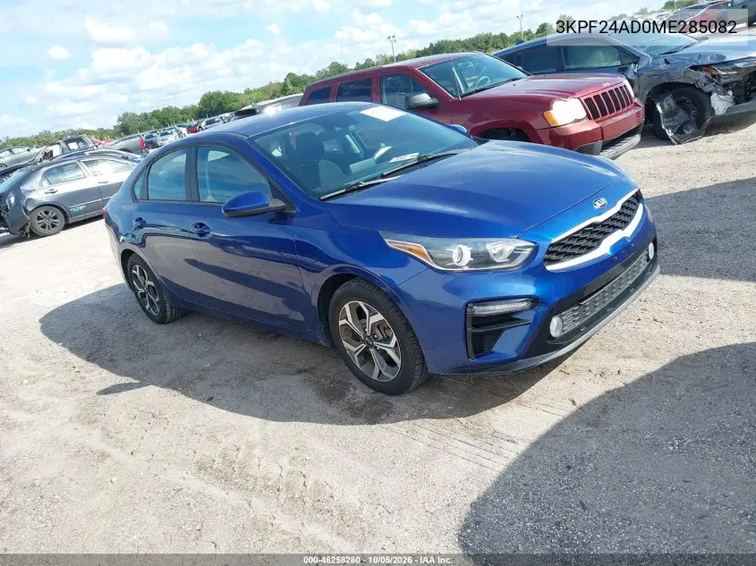 KIA FORTE 2021, VIN 3KPF24AD0ME285082