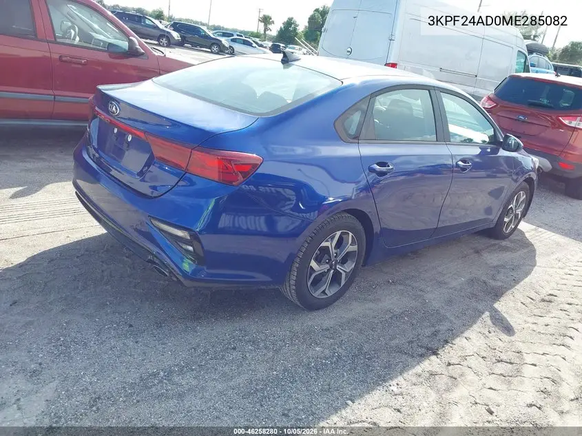 2021 KIA FORTE VIN 3KPF24AD0ME285082 — фото 4