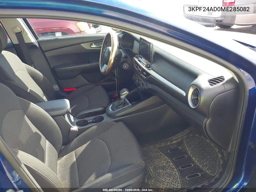 2021 KIA FORTE VIN 3KPF24AD0ME285082 — фото 5