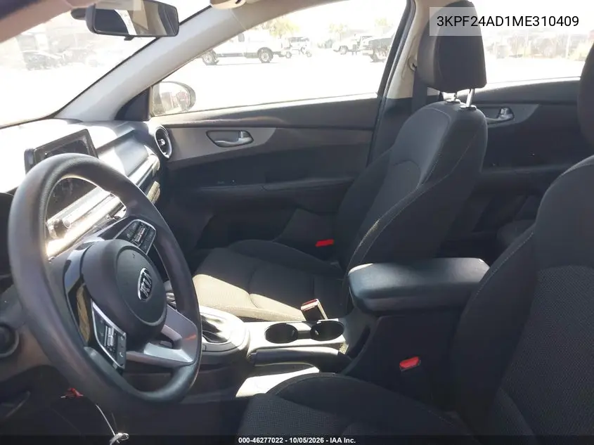 2021 KIA FORTE VIN 3KPF24AD1ME310409 — фото 5