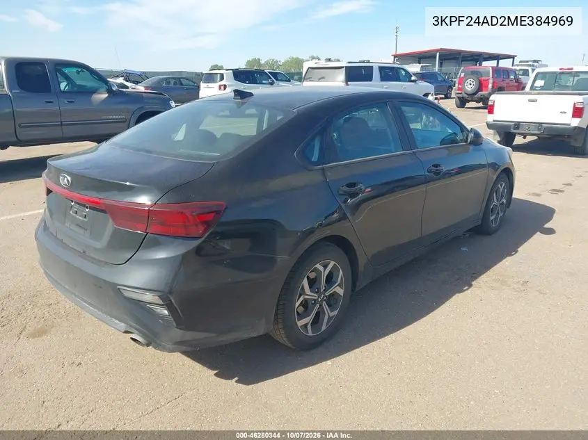 2021 KIA FORTE VIN 3KPF24AD2ME384969 — фото 4