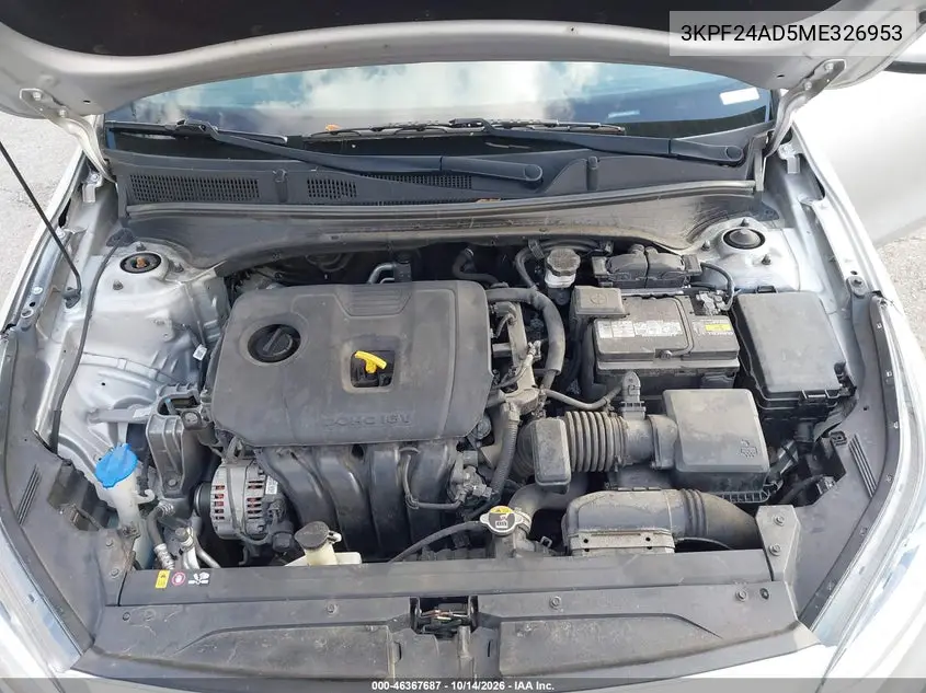 2021 KIA FORTE VIN 3KPF24AD5ME326953 — фото 10