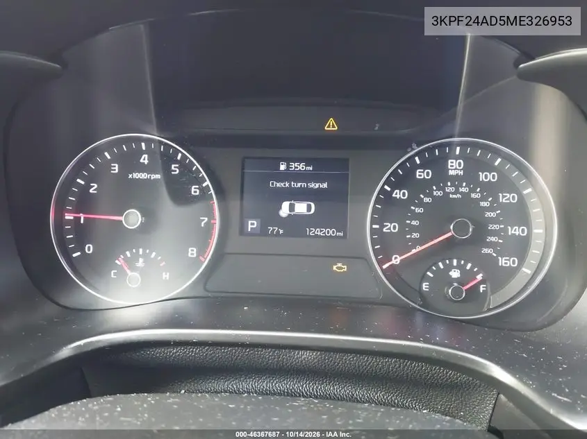 2021 KIA FORTE VIN 3KPF24AD5ME326953 — фото 7