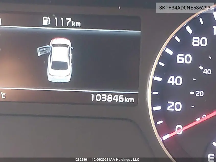 2022 KIA FORTE VIN 3KPF34AD0NE536293 — фото 15