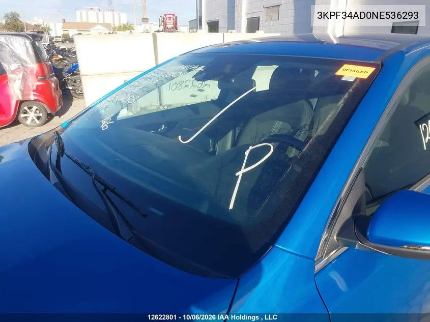 2022 KIA FORTE VIN 3KPF34AD0NE536293 — фото 17