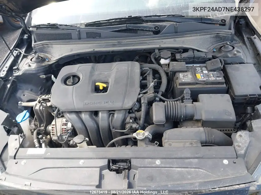 2022 KIA FORTE VIN 3KPF24AD7NE438297 — фото 10