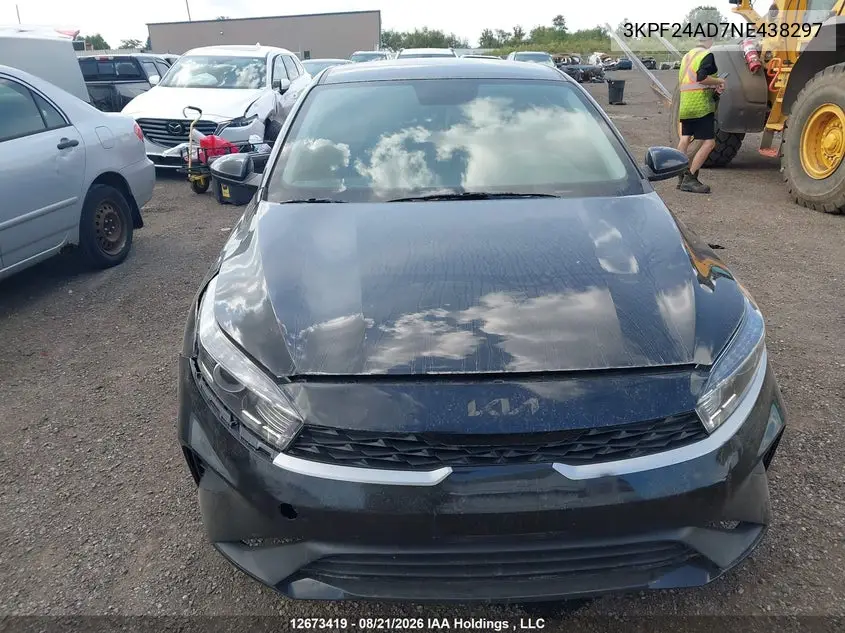 2022 KIA FORTE VIN 3KPF24AD7NE438297 — фото 12