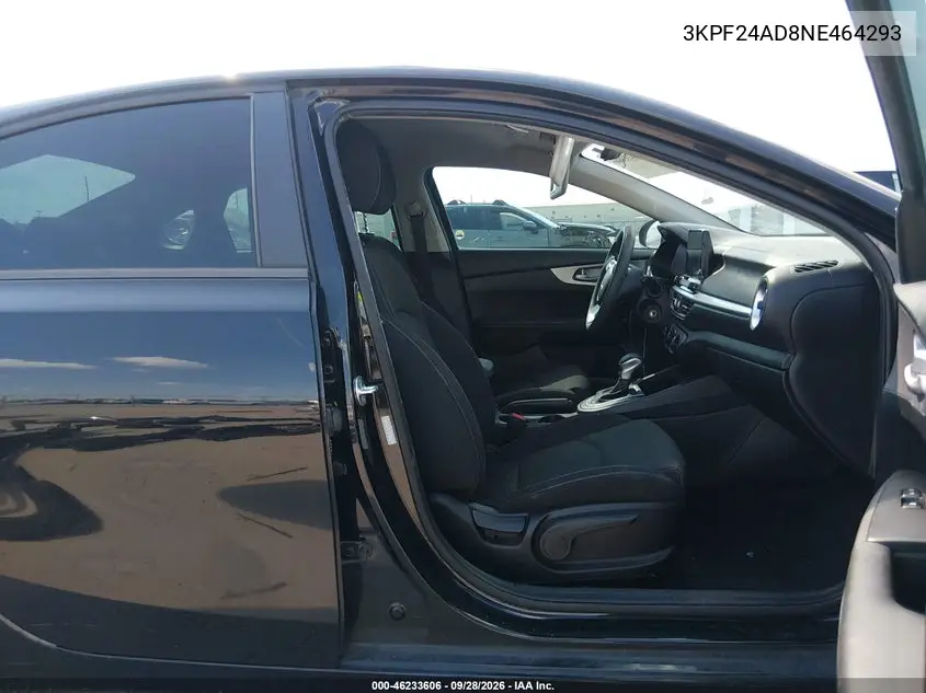 2022 KIA FORTE VIN 3KPF24AD8NE464293 — фото 5