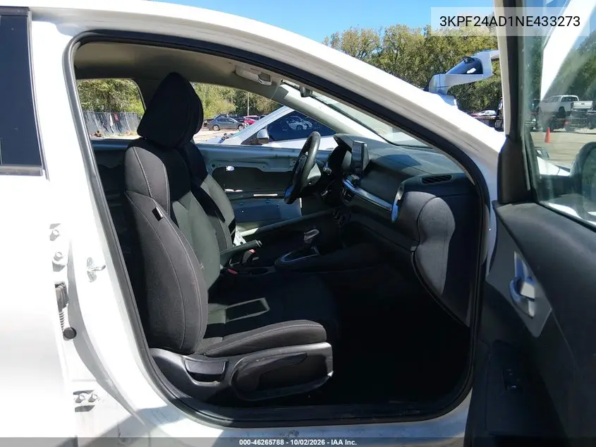 2022 KIA FORTE VIN 3KPF24AD1NE433273 — фото 5