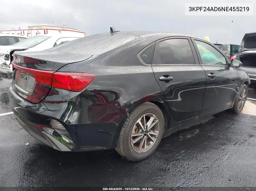 2022 KIA FORTE VIN 3KPF24AD6NE455219 — фото 4