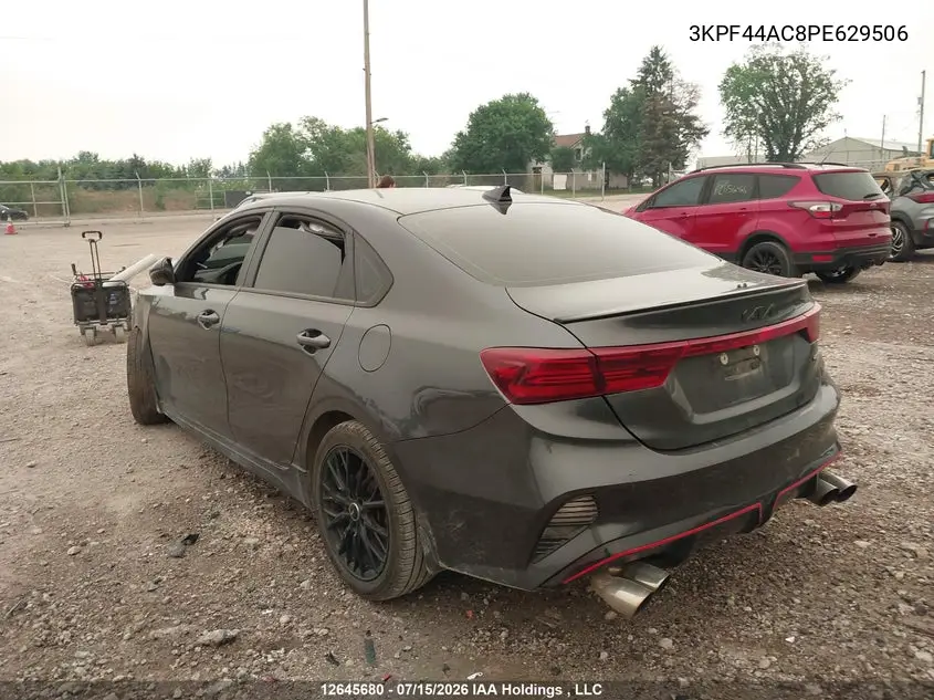 2023 KIA FORTE VIN 3KPF44AC8PE629506 — фото 3