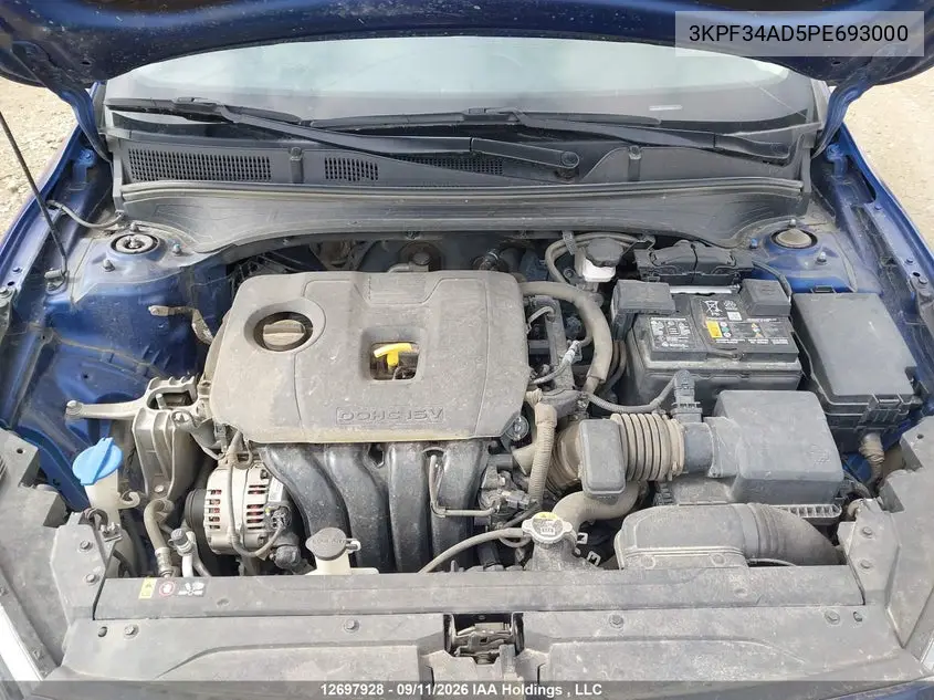 2023 KIA FORTE VIN 3KPF34AD5PE693000 — фото 10