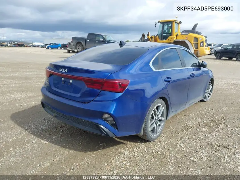 2023 KIA FORTE VIN 3KPF34AD5PE693000 — фото 4
