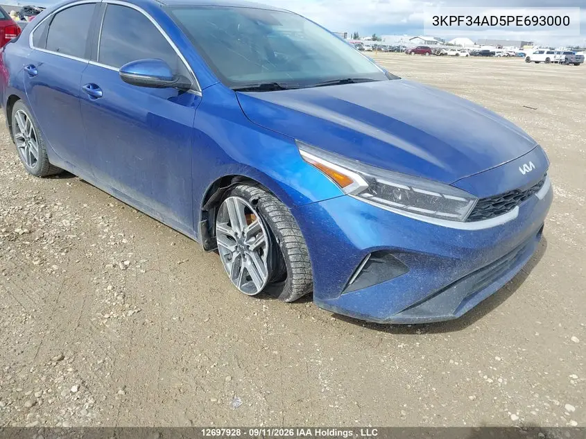 2023 KIA FORTE VIN 3KPF34AD5PE693000 — фото 6