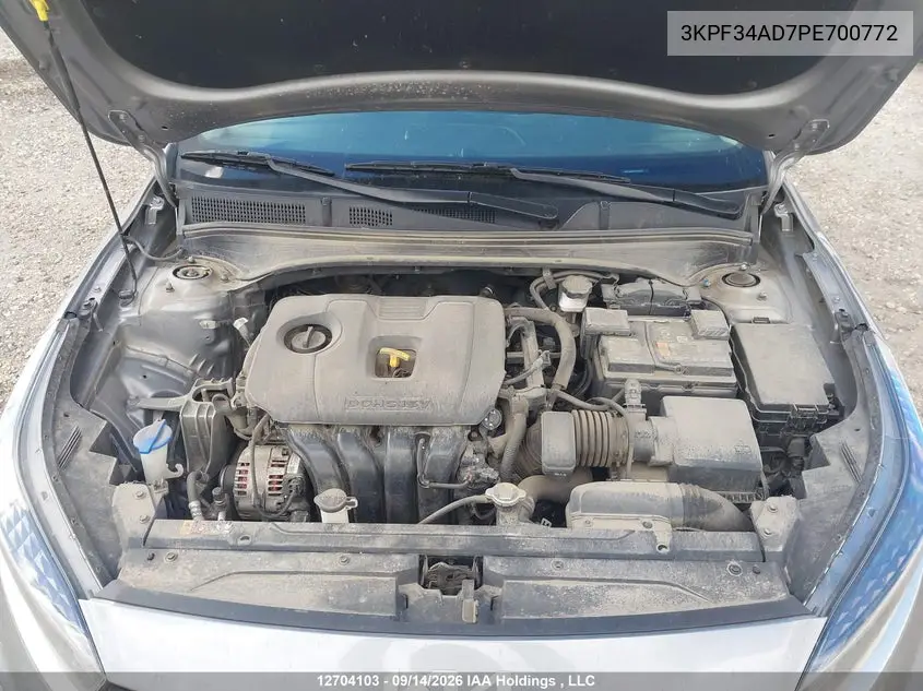 2023 KIA FORTE VIN 3KPF34AD7PE700772 — фото 9