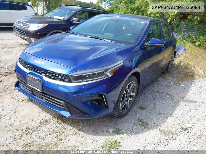 2023 KIA FORTE VIN 3KPF34AD4PE535084 — фото 2