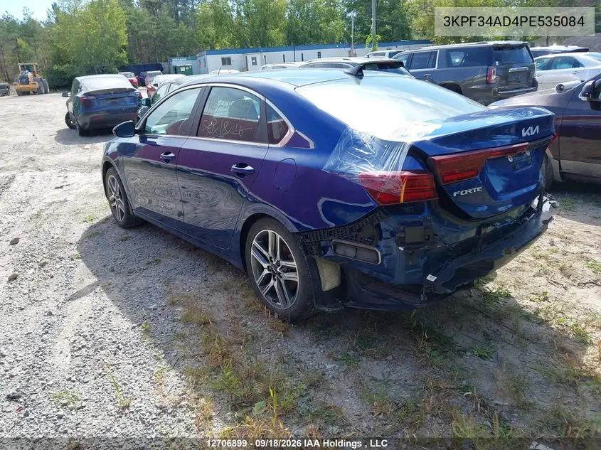 2023 KIA FORTE VIN 3KPF34AD4PE535084 — фото 3