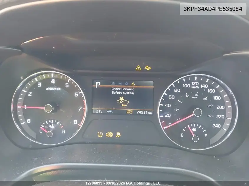 2023 KIA FORTE VIN 3KPF34AD4PE535084 — фото 7