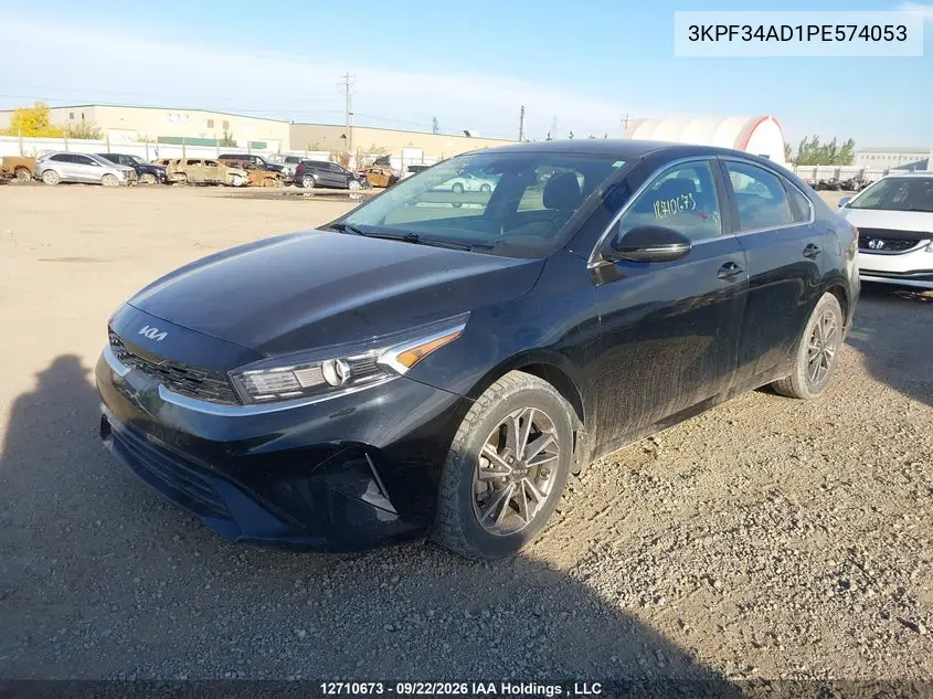 2023 KIA FORTE VIN 3KPF34AD1PE574053 — фото 2
