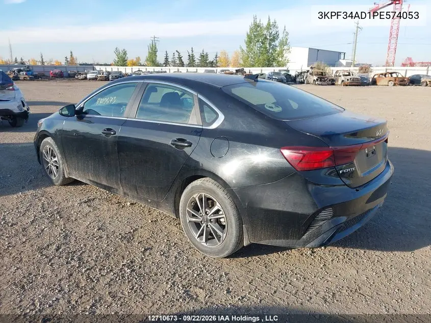 2023 KIA FORTE VIN 3KPF34AD1PE574053 — фото 3