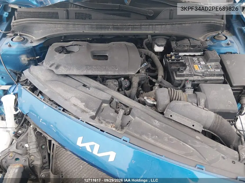 2023 KIA FORTE VIN 3KPF34AD2PE689826 — фото 10