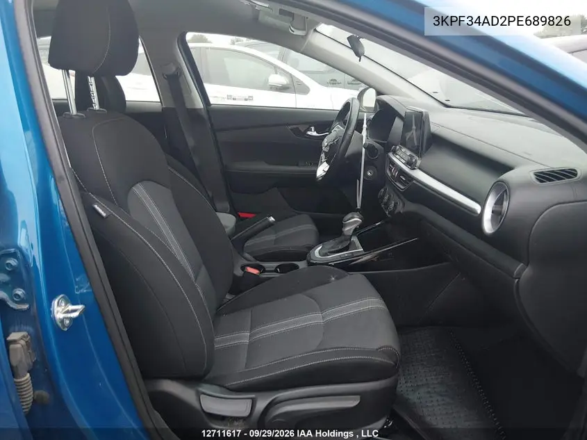 2023 KIA FORTE VIN 3KPF34AD2PE689826 — фото 5