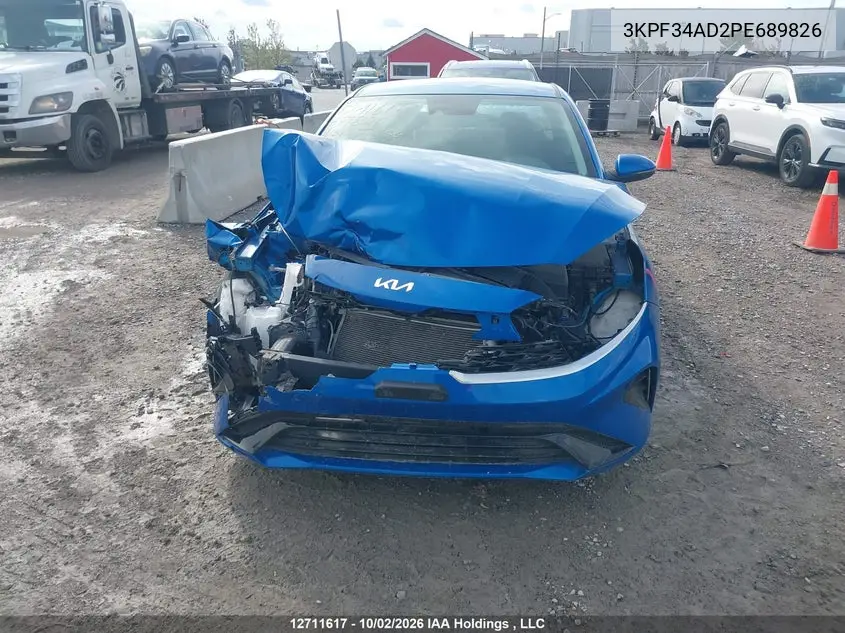 2023 KIA FORTE VIN 3KPF34AD2PE689826 — фото 6