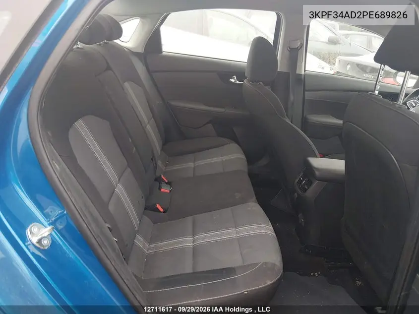 2023 KIA FORTE VIN 3KPF34AD2PE689826 — фото 8