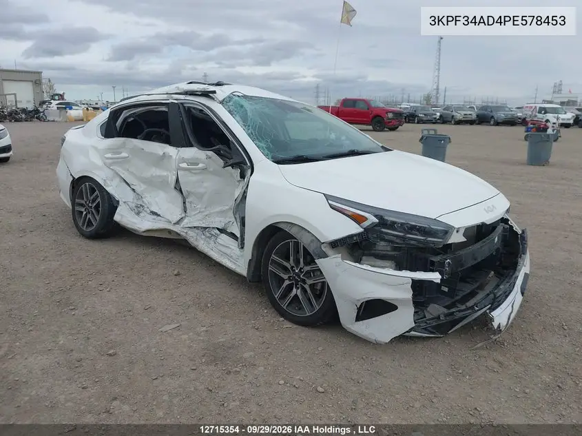 KIA FORTE 2023, VIN 3KPF34AD4PE578453