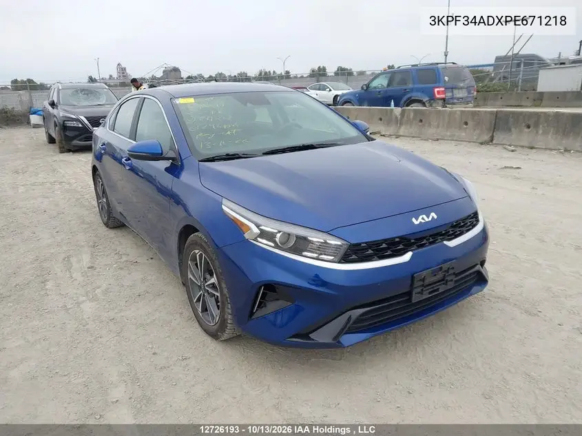 KIA FORTE 2023, VIN 3KPF34ADXPE671218