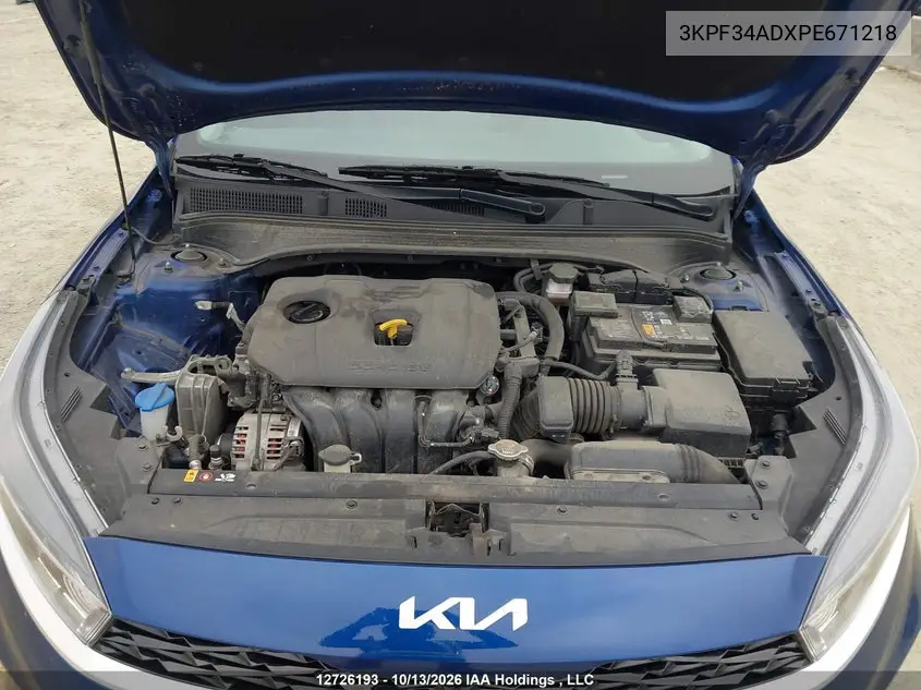 2023 KIA FORTE VIN 3KPF34ADXPE671218 — фото 10