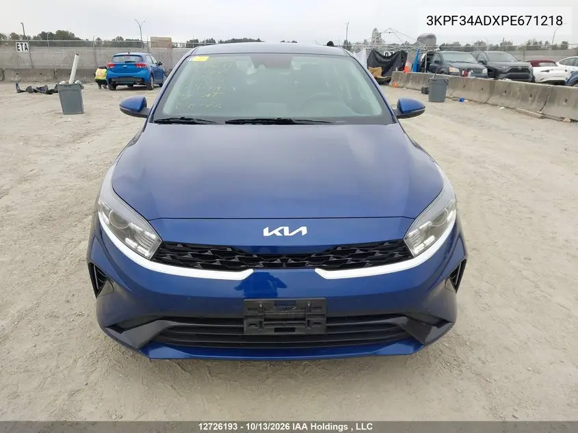 2023 KIA FORTE VIN 3KPF34ADXPE671218 — фото 12
