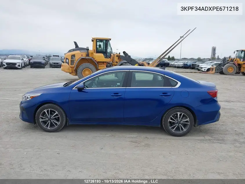 2023 KIA FORTE VIN 3KPF34ADXPE671218 — фото 14