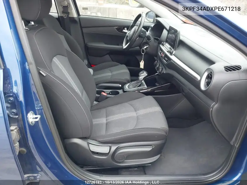 2023 KIA FORTE VIN 3KPF34ADXPE671218 — фото 5